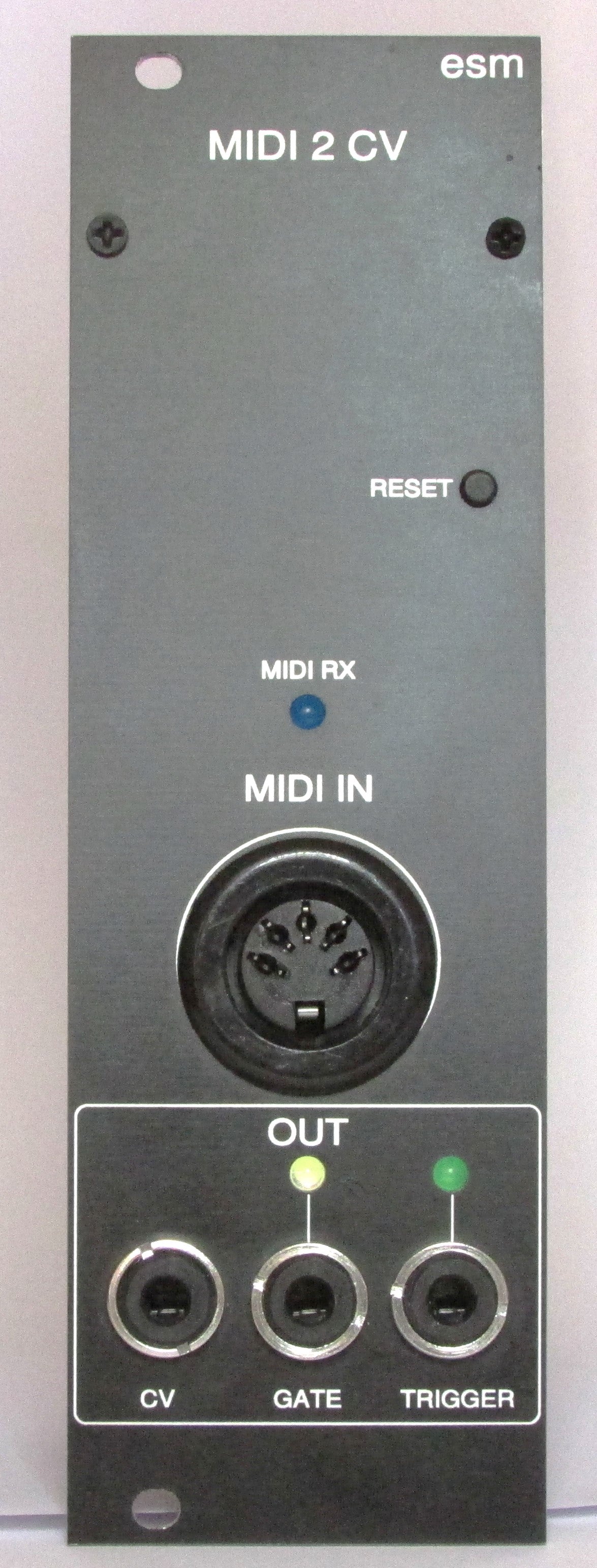Midi to Voltage Converter Model 1012